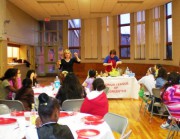 HEALTHY Dinner time Kids in the Kitchen cooking demo