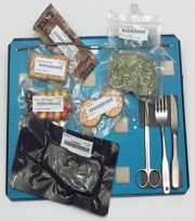 a picture of astronaut food!