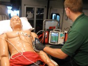 Here you see a picture of a dummy they use in medical school! (: